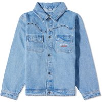 Bunda Dime Western Denim Jacket Modrá | DIME23D1F3-BLU, 1