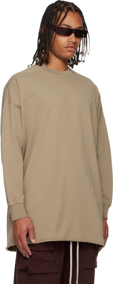 Mikina Rick Owens DRKSHDW Concordians Tommy LS Sweatshirt Béžová | DU02E7292 RIGP, 1