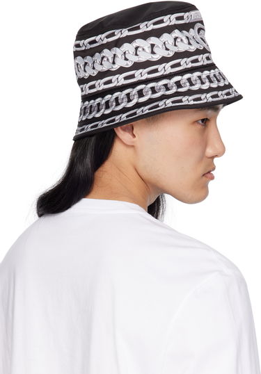 Šiltovka Versace Versace Medusa Chains Bucket Hat Čierna | 1019072_1A13697, 2