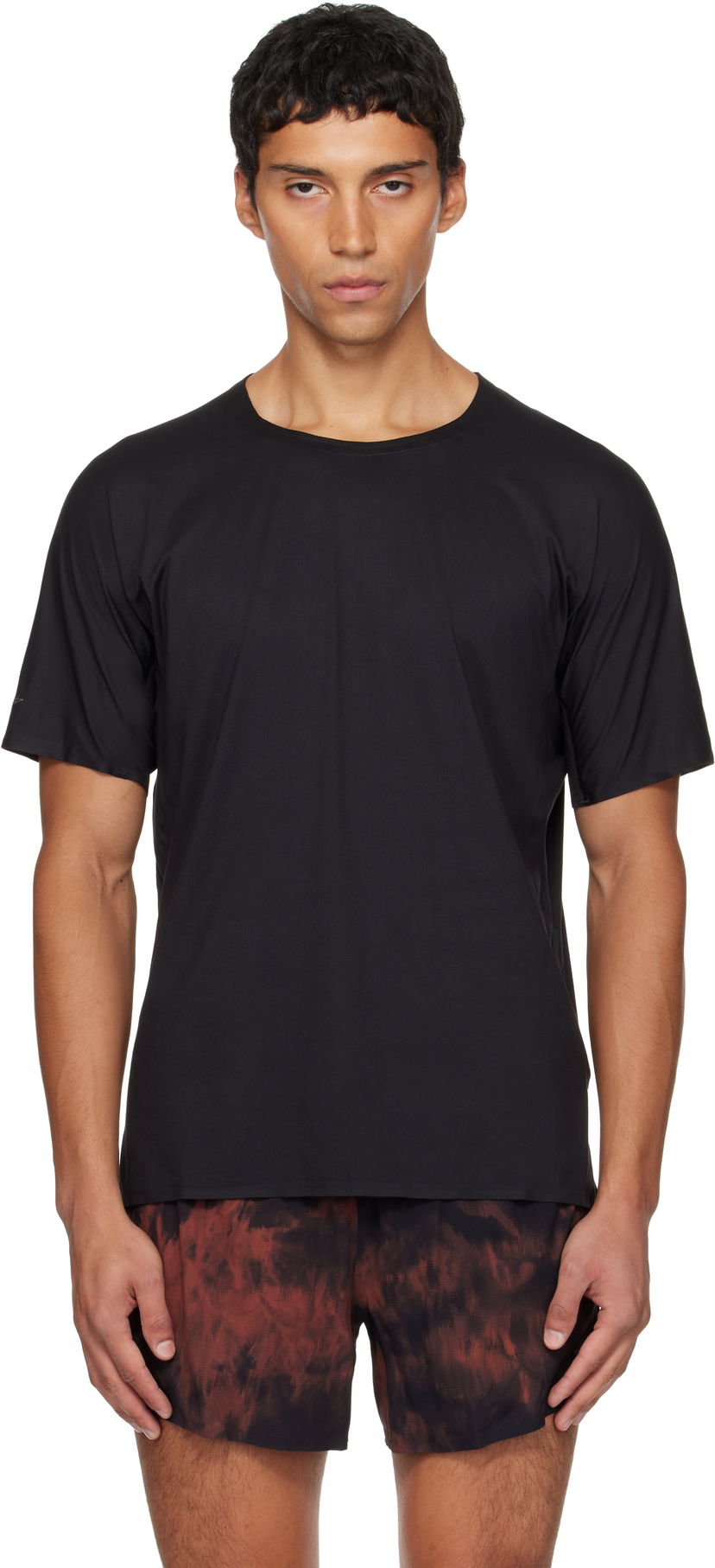 Tričko Y-3 Y-3 Running Short Sleeve T-Shirt Čierna | JX4807