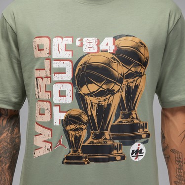 Tričko Jordan Jordan Cotton Graphic T-Shirt Zelené | HV3899-371, 2