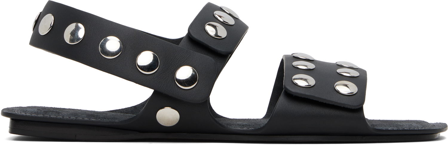Šperky Khaite Khaite Boden Studded Leather Sandals Čierna | F3086-930, 0