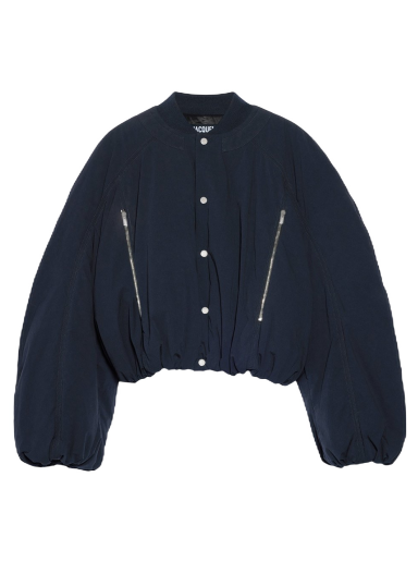 Bomber bunda Jacquemus Le Bomber Croissant Navy | 236BL044-1320-390