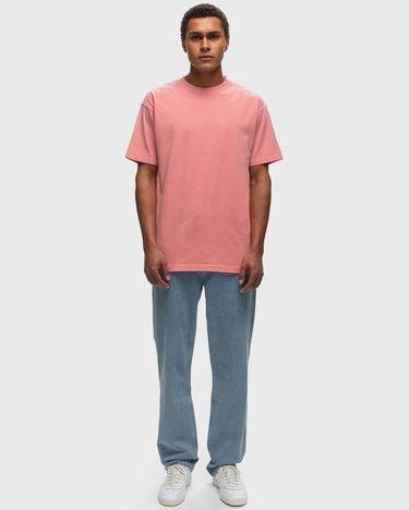 Tričko BSTN Basic Crew Neck Short Sleeve T-Shirt Ružová | BEASTIN-PLAIN19-UND-20, 2