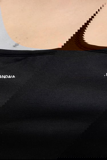 Tielko PANGAIA Pangaia Plant-Stretch Ribbed Tank Top Čierna | 10002425, 4