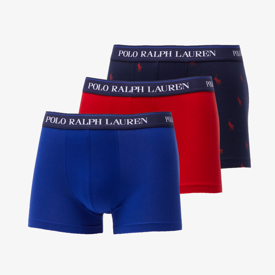 Spodná bielizeň a ponožky Polo by Ralph Lauren Stretch Cotton Three Classic Trunks Rôznofarebný | 714830299043, 0