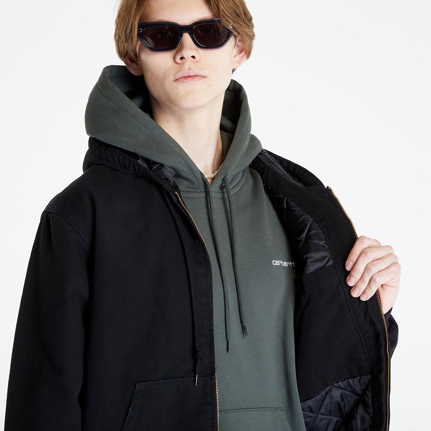 Bunda Carhartt WIP OG Active Jacket Čierna | I027360_89_3K, 1