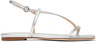 Aeyde Ella Leather Toe-Post Sandals