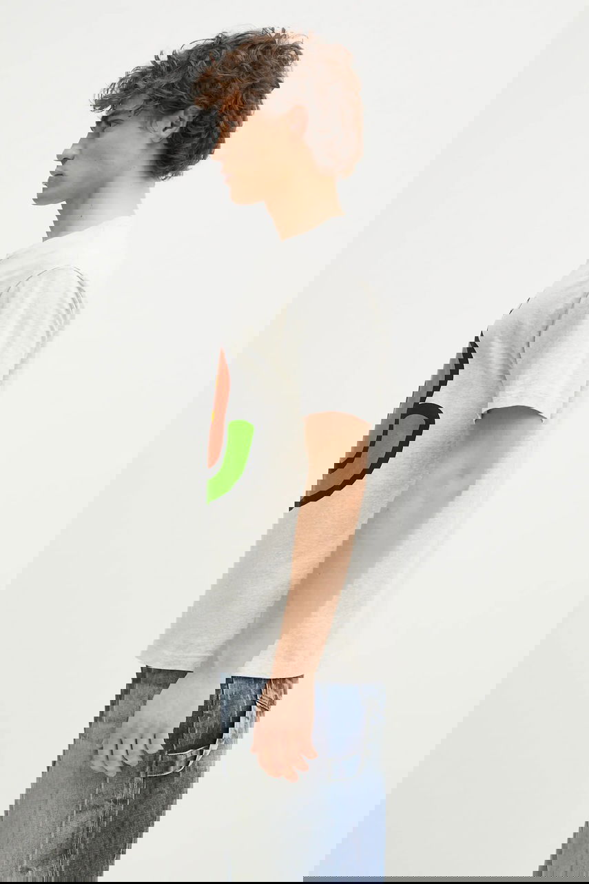 Tričko KENZO Graphic T-Shirt Šedá | FF55TS5304SG.93, 1