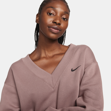 Mikina Nike Sportswear Phoenix Fleece Sweatshirt Ružová | FN3651-208, 1