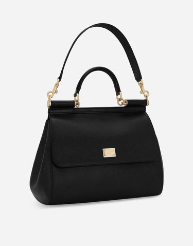 Kabelka Dolce & Gabbana Black Leather Handbag Čierna | BB6015A100180999, 2