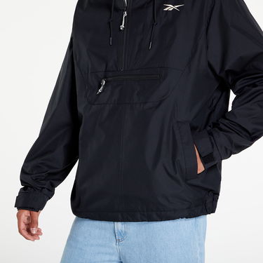 Bunda Reebok Vector Fleece Anorak Čierna | HG8932, 1
