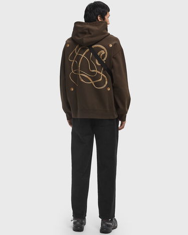 Mikina Carhartt WIP Hooded Charm Link Sweatshirt Hnedá | I034423_9, 2