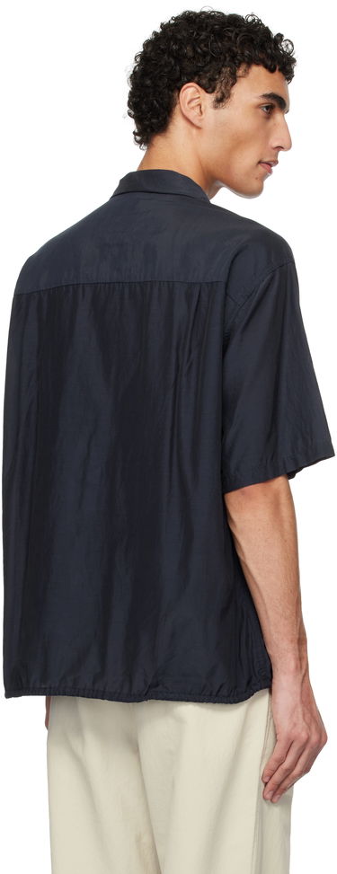 Košeľa NANAMICA Nanamica Open Collar Short Sleeve Shirt Navy | S25SG019U, 2