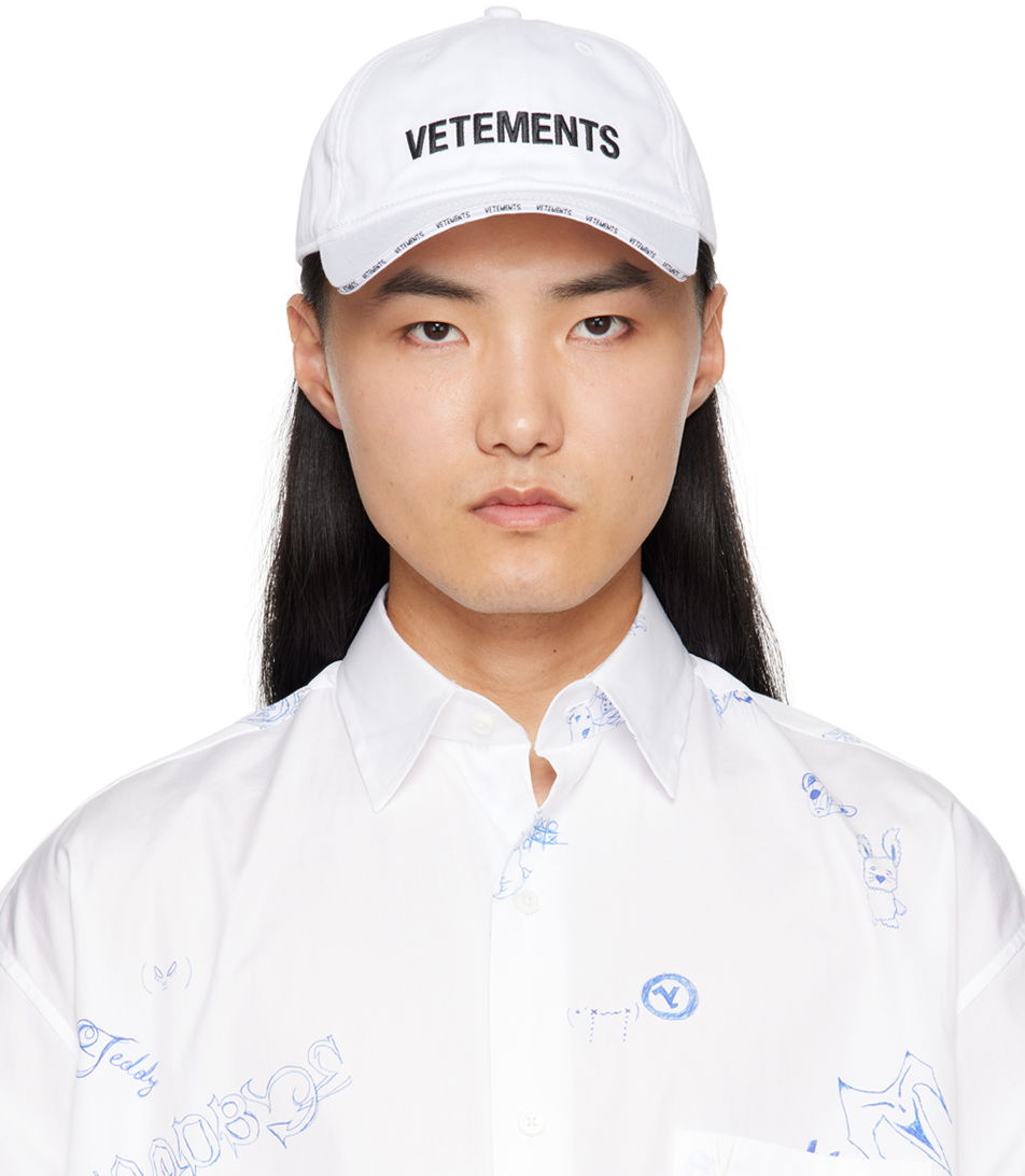 Šiltovka VETEMENTS Iconic Logo Cap Biela | UE64CA100W, 0