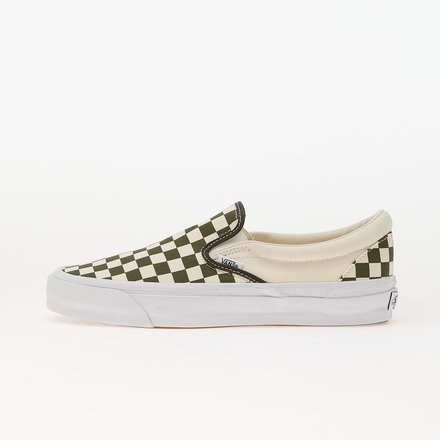 Tenisky a topánky Vans LX Classic Slip-On 98 Checkerboard Zelené | VN000D5AKCZ1, 0