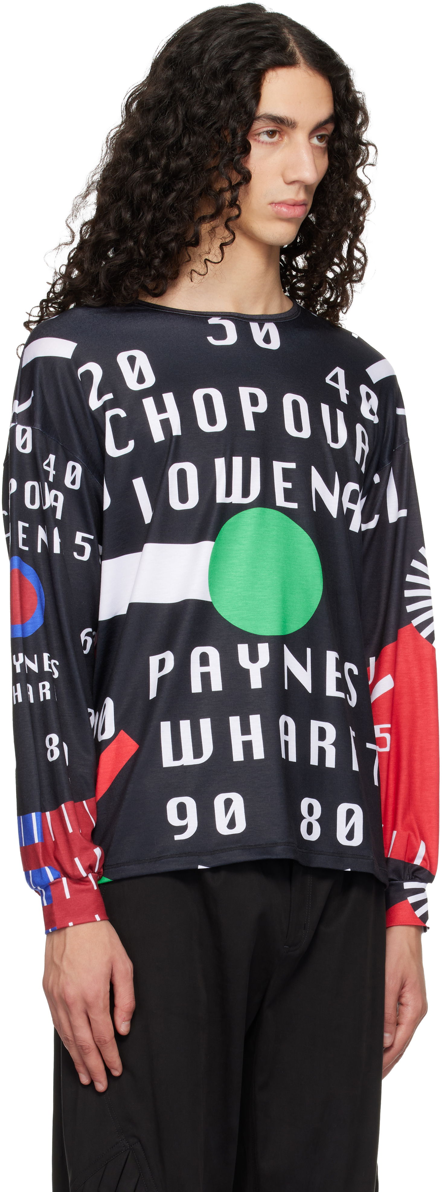 Tričko Chopova Lowena Chopova Lowena CL Speedometer Oversized Jersey T-shirt Rôznofarebný | 2405, 1