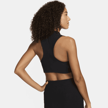 Crop Top Nike Sportswear Chill Knit Čierna | FN3677-010, 3