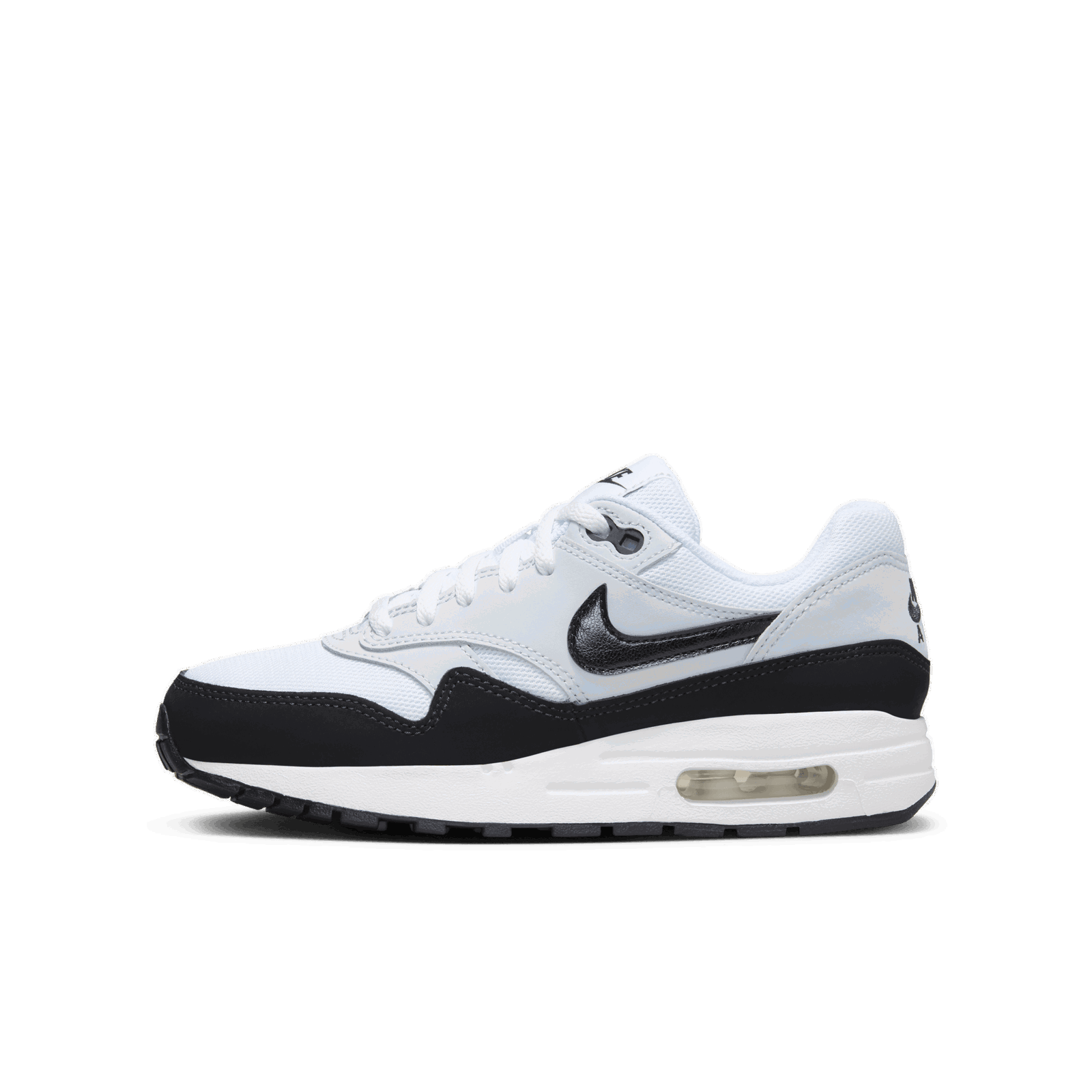 Air Max 1 Blanc/noir