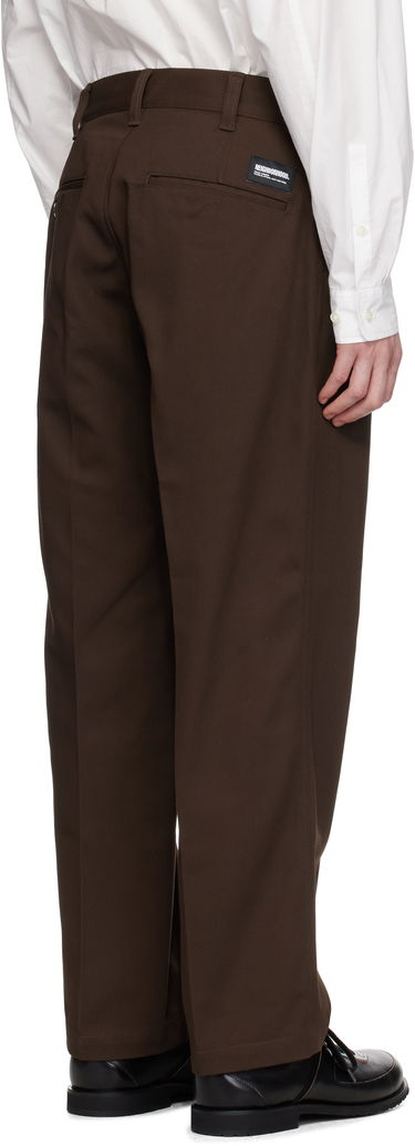 Nohavice Neighborhood Neighborhood WP Wide Trousers Hnedá | 251SPNH-PTM01, 2