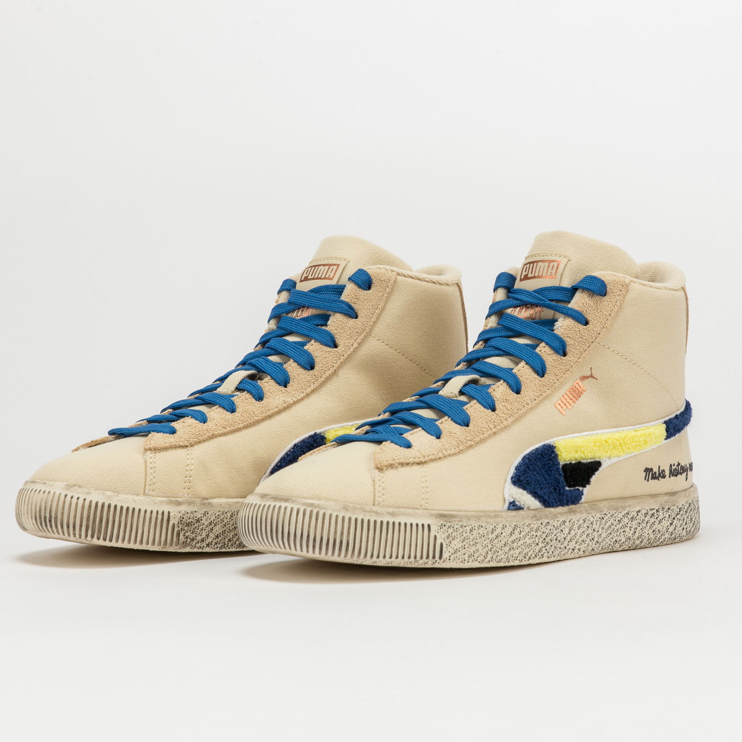 Tenisky a topánky Puma Clyde Mid x Black Fives Béžová | 381956 01, 1