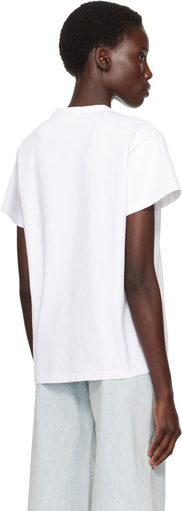 Tričko Khaite KHAITE Maeve T-Shirt Biela | 2386197, 2