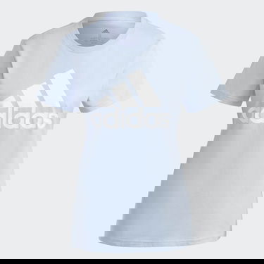 Tričko adidas Originals LOUNGEWEAR Essentials Logo Tee Modrá | IC0637, 4