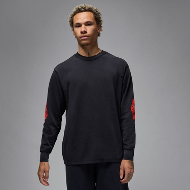 Tričko Jordan Jordan Rare Air Long Sleeve T-Shirt Čierna | IB3134-010, 0