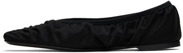 Tenisky a topánky TOTEME 'The Gathered' Flats Čierna | 243-WAS2747-FB0228, 2
