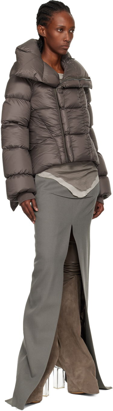 Prešívaná bunda Rick Owens Concordians Naska Duvet Down Jacket Hnedá | RP02E4746 NPD3, 3