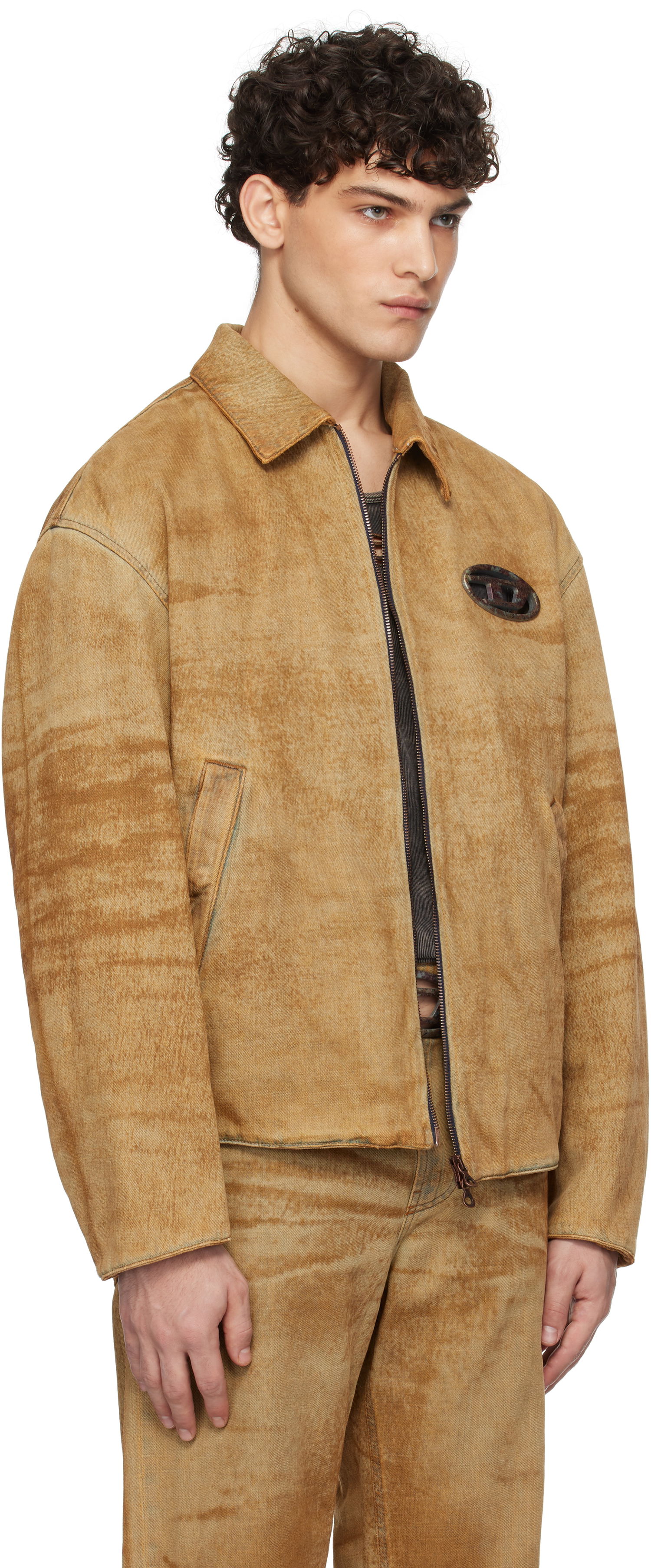 Bunda Diesel Vintage Denim Jacket Hnedá | A15903-0AJET-01, 1
