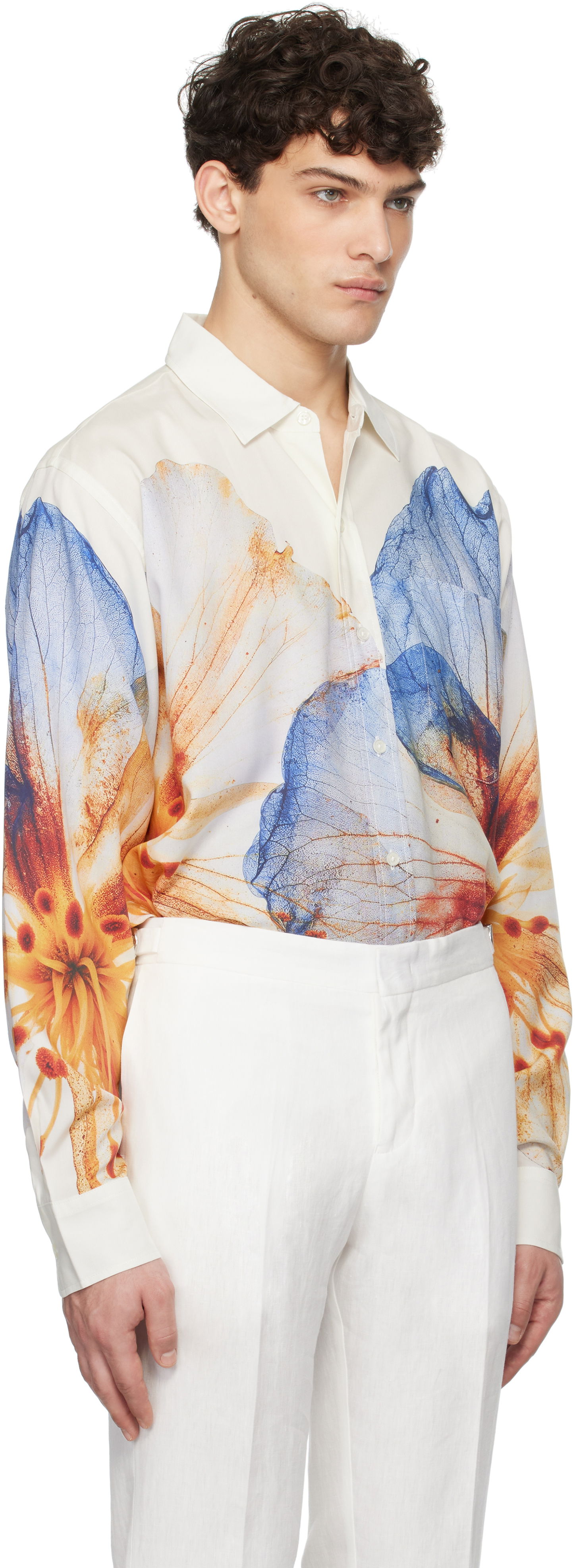 Košeľa Orlebar Brown Floral Print Shirt Rôznofarebný | 280053, 1