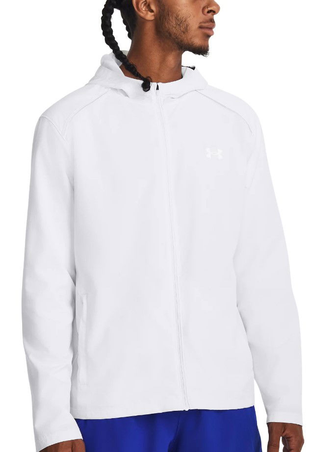 Vetrovka Under Armour UA Storm Run Hooded Biela | 1376795-100, 0