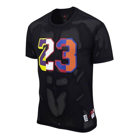 Dres Jordan Jordan DNA Colorblock Mesh T-Shirt Čierna | DJ6387-010, 0