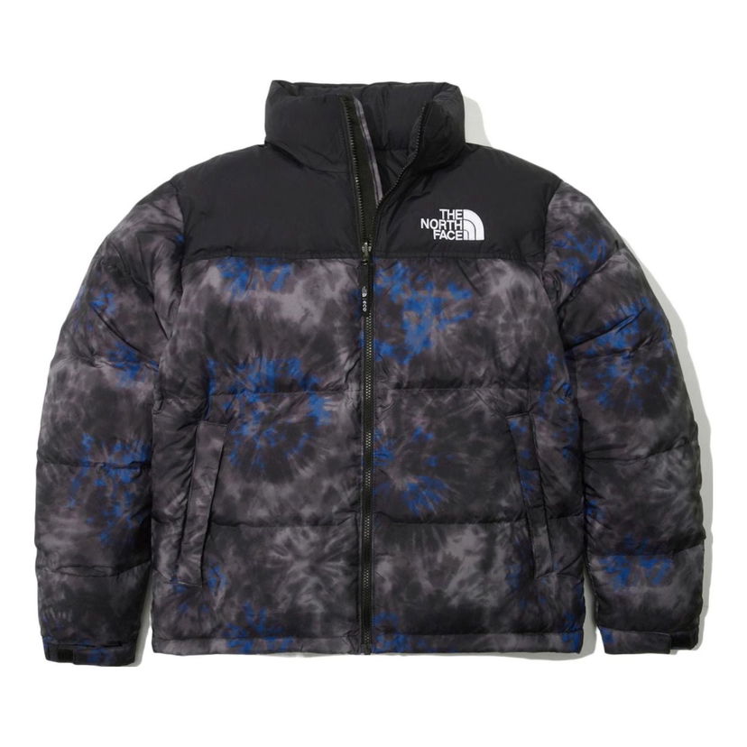 Prešívaná bunda The North Face 1996 Eco Nuptse Tie Dye Puffer Jacket Čierna | NJ1DN76C