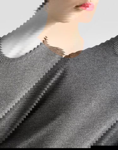 Sveter Dolce & Gabbana Dolce & Gabbana Cashmere Pullover Šedá | FXXA7ZJDVC2N5822, 1