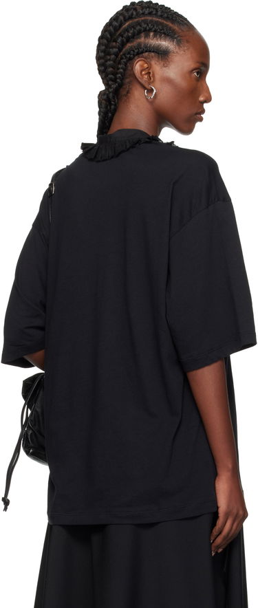 Tričko Ann Demeulemeester Ann Demeulemeester Danvald High Comfort Graphic T-Shirt Čierna | 2520-W-JTS06-54-C-FA206-099, 2