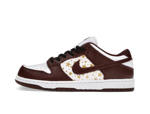 Tenisky a topánky Nike Supreme x Dunk Low "Stars Barkroot Brown" (2021) Čierna | DH3228-103