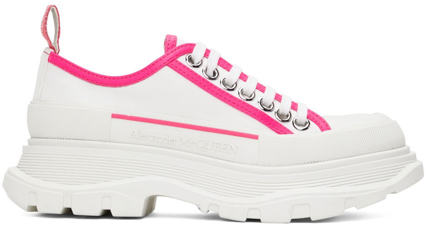 Tenisky a topánky Alexander McQueen Tread Slick Sneakers W Biela | 697074W4MV5, 0