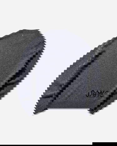 Sveter OAMC Whistler Crewneck Sweater Šedá | OAF5MM08AP-FL004 560, 2