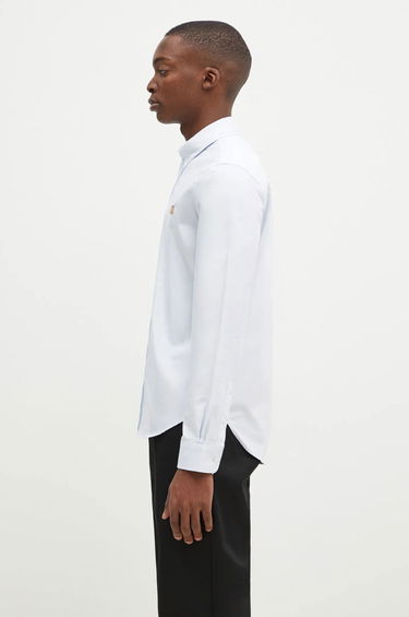 Košeľa MAISON KITSUNÉ Mini Fox Head Classic Shirt Modrá | MM00413WC5012, 1