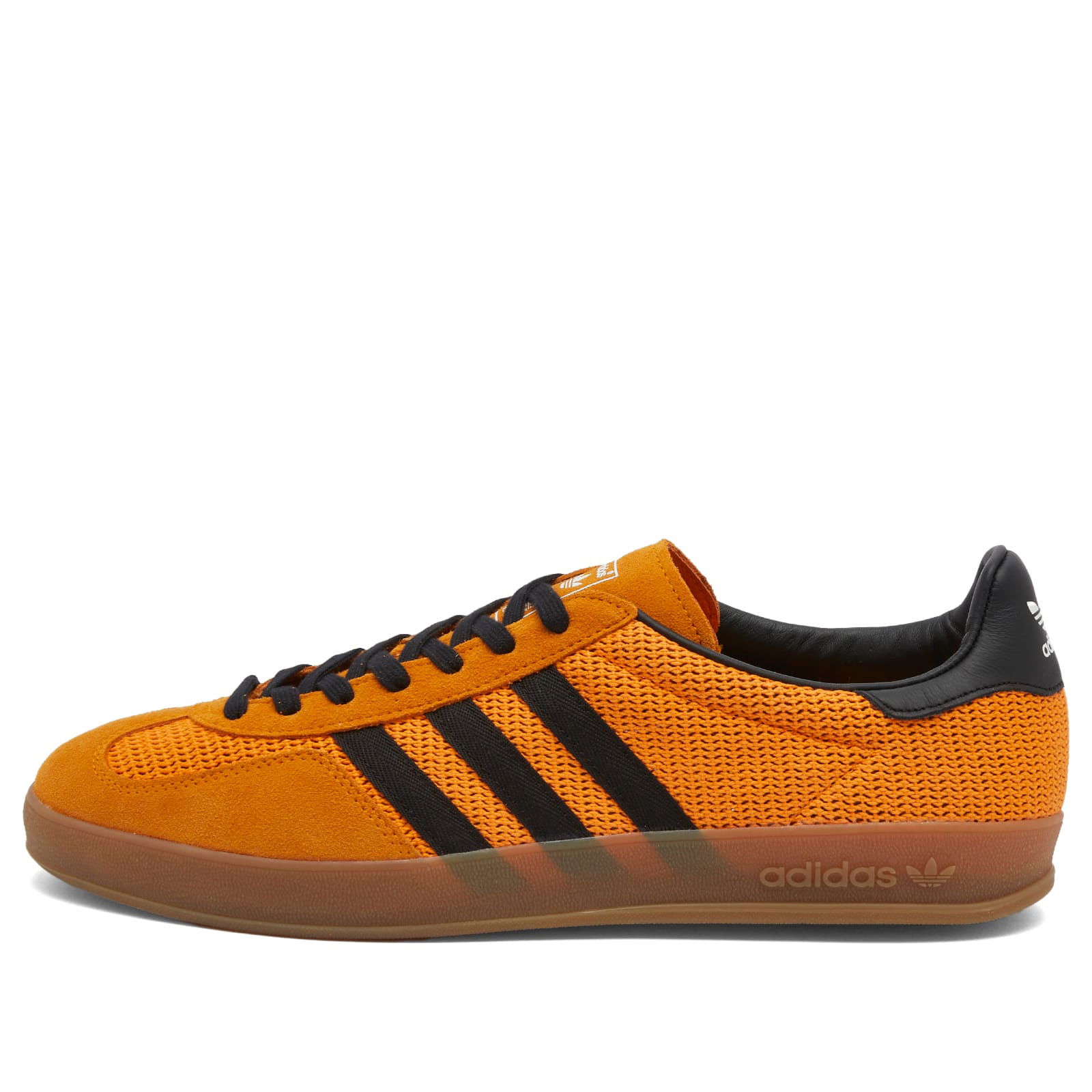 Adidas Gazelle Indoor in Eqt Orange/Core Black/Gum, Size UK 10 | END. Clothing