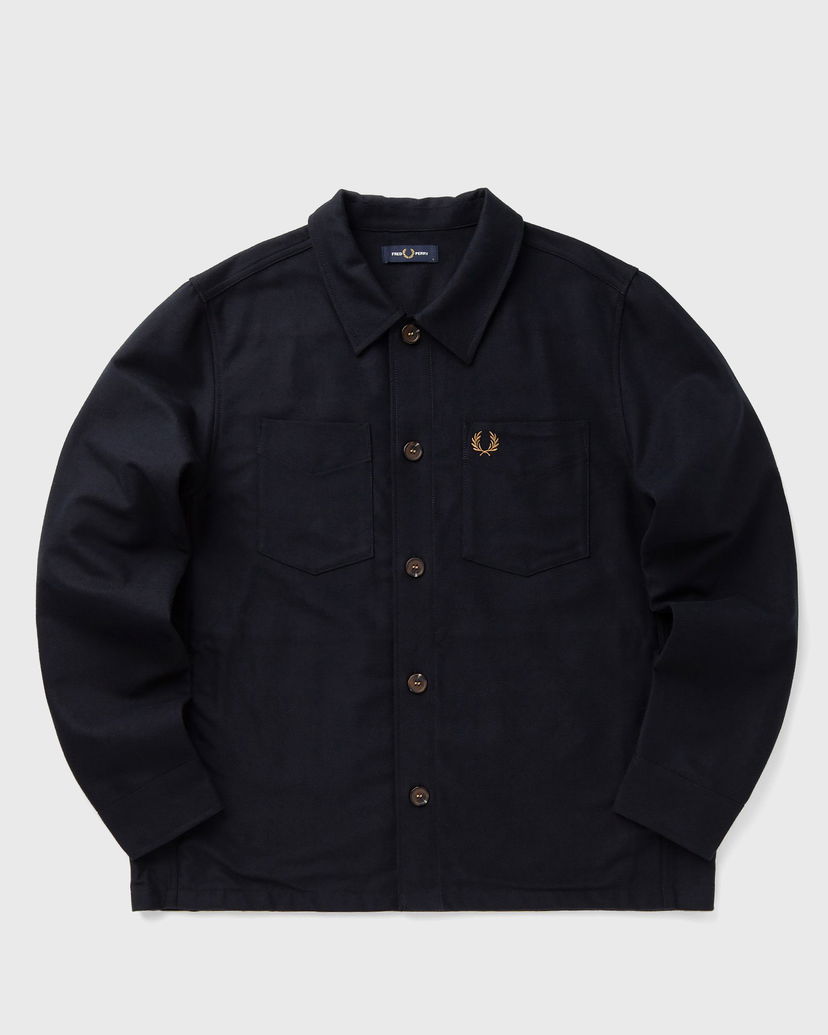 Košeľa Fred Perry Fred Perry Brushed Twill Overshirt Navy | M1723-608