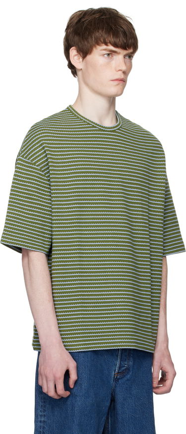 Tričko A.P.C. A.P.C. Bahia Striped T-Shirt Zelené | COHJD-H26231, 1