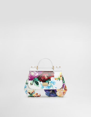 Kabelka Dolce & Gabbana Dolce & Gabbana Sicily Printed Calfskin Handbag Rôznofarebný | EB0003AB163HA5PC, 0
