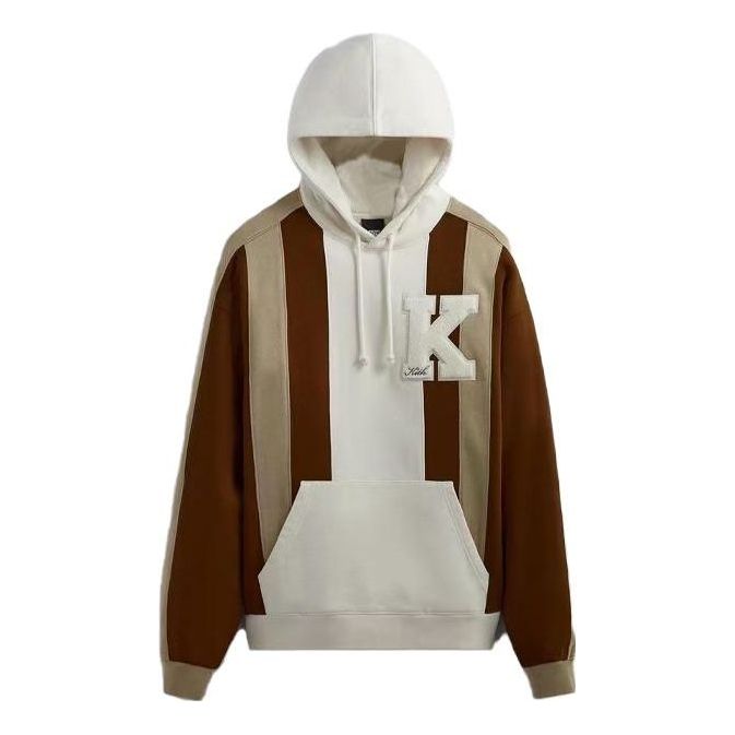 Mikina KITH KITH Williams III Paneled Hoodie Biela | KHM030744-245