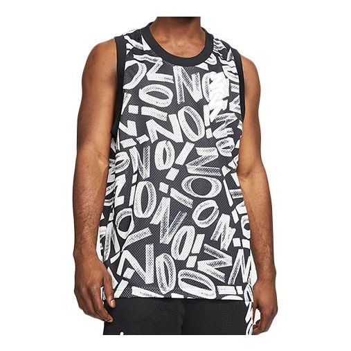 Tielko Jordan Jordan Dri-FIT Zion Letter Printed Basketball Vest Čierna | DH0595-010