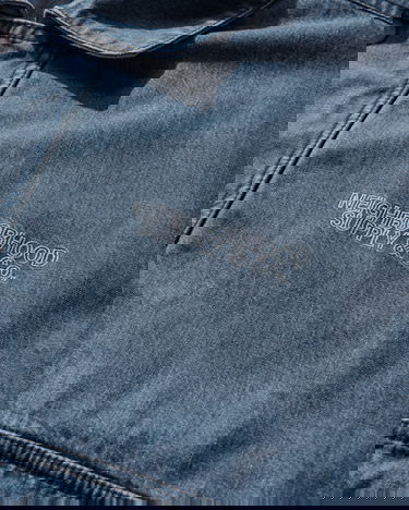 Bunda Neighborhood NEIGHBORHOOD Denim Dad Jacket with Utility Pockets Modrá | 252SPNH-JKM01 INDIGO, 3