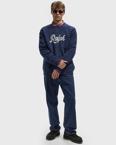 Sveter Polo by Ralph Lauren Polo Ralph Script Knit Pullover Navy | 710979098001, 2