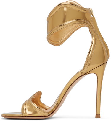 Tenisky a topánky Gianvito Rossi Gianvito Rossi Lucrezia Heeled Sandals Metalická | G61705-15RIC-MET, 2